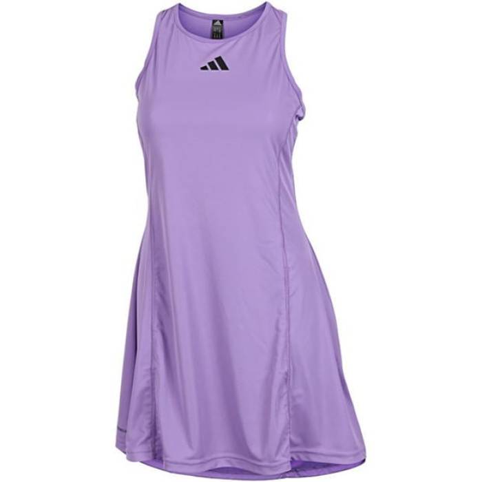 アディダス Adidas 【 Club Tennis Midi Dress Women Purple 】 野球クラブ 庭球 御召しもの レディース Purple 紫・パープル