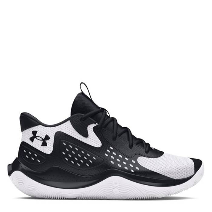 アンダーアーマー Under Armour 【 Armour Ua Jet \u002723 Basketball Shoes Unisex Men Blk/Wht/Blk 】 篭球 シューズ 運動すること靴 メンズ