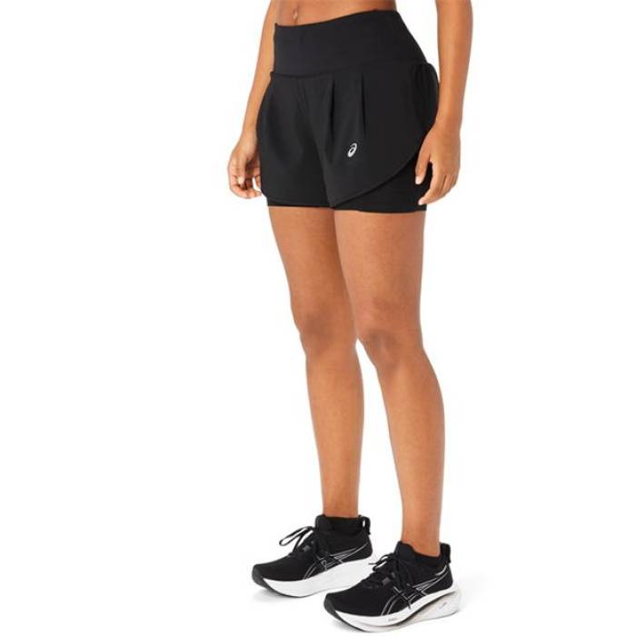 アシックス Asics 【 Performance Running Shorts Women Black 】 パフォーマンス ショーツ レディース 黒色 ブラック 22,575円