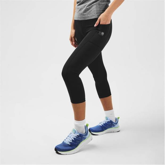 Karrimor 【 Run Capris Women Black 】 ラン カプリス レディース 黒色 ブラック
