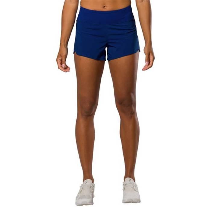 ネイサン Nathan 【 Performance Running Shorts Women Sodalite Blue 】 パフォーマンス ショーツ レディース 青色 ブルー|スニケス
