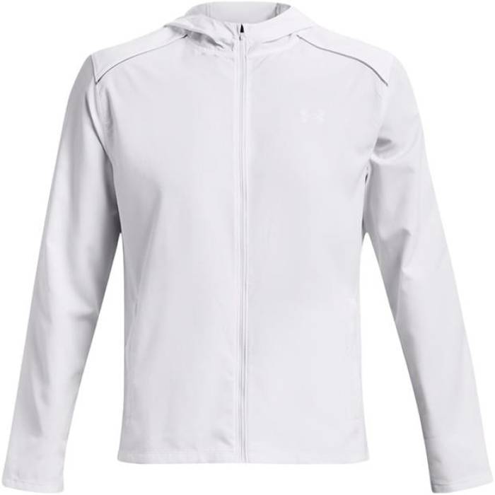 アンダーアーマー Under Armour 【 Storm Run Hooded Jacket Men White 】 ラン フード付 Jacket ジャケット メンズ 白色 ホワイト
