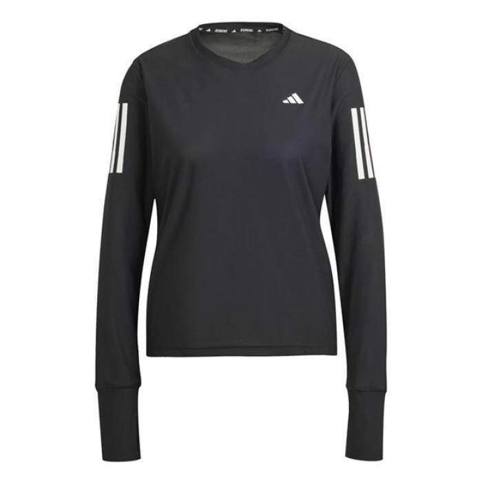 アディダス Adidas 【 Own The Run Long-Sleeve Top Womens Women Black 】 ラン レディース レディース 黒色 ブラック|スニケス