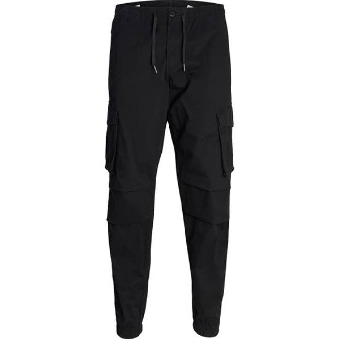 Jack And Jones 【 Noah Cargo Trouser Men Black 】 積貨委託貨物 メンズ 黒いこと 黒いこと