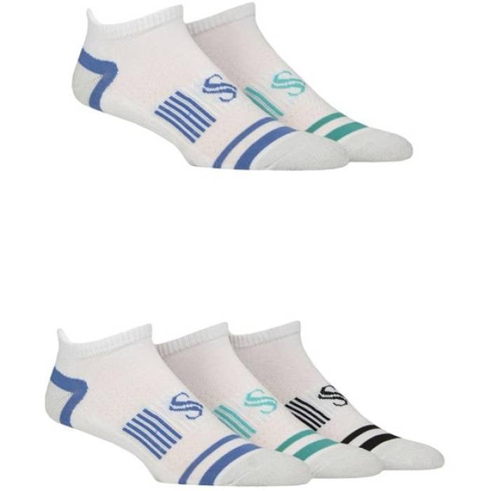 Sockshop 【 Trainer Socks Unisex White 】 トレーナー ソックス・靴下 ユニセックス 白色 ホワイト|スニケス