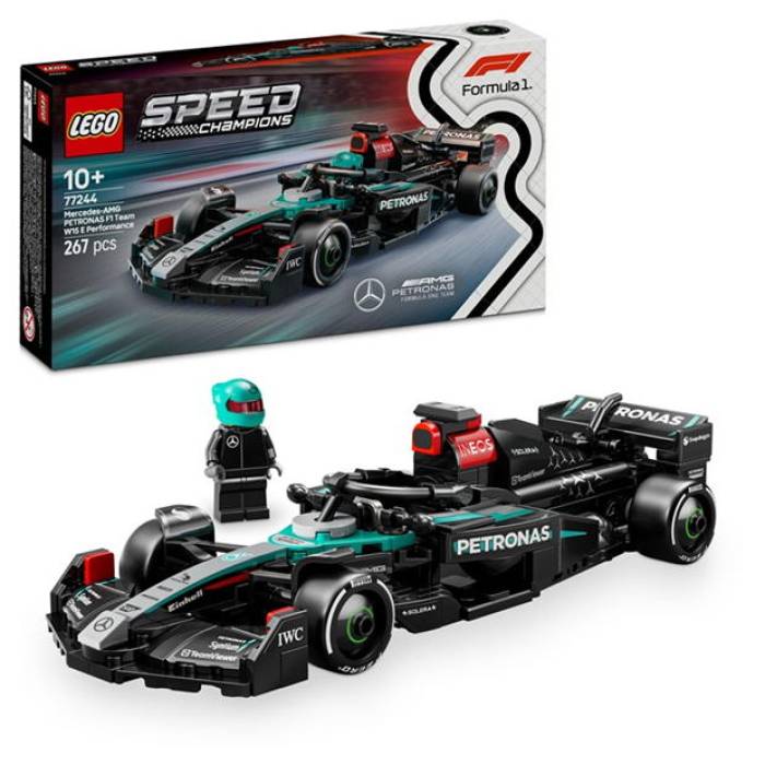 レゴ Lego 【 Speed Champions 77244 Mercedes-Amg  F1 W15 Race Car Unisex F1 Merc W15 】 Speed スピード ユニセックス