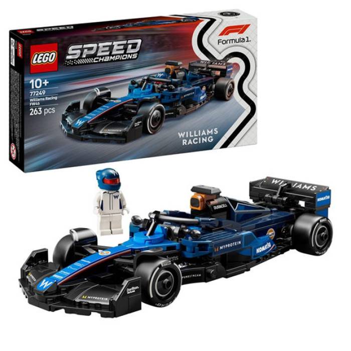 レゴ Lego 【 Speed Champions 77249 Williams Racing Fw46 F1 Race Car Unisex F1 Wlliams Fw46 】 Speed スピード ユニセックス