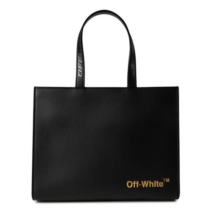 Off White 【 Women's Hybrid Shopper Tote Bag Women Black 】 レディース Hybrid ハイブリッド バッグ レディース 黒色 ブラック