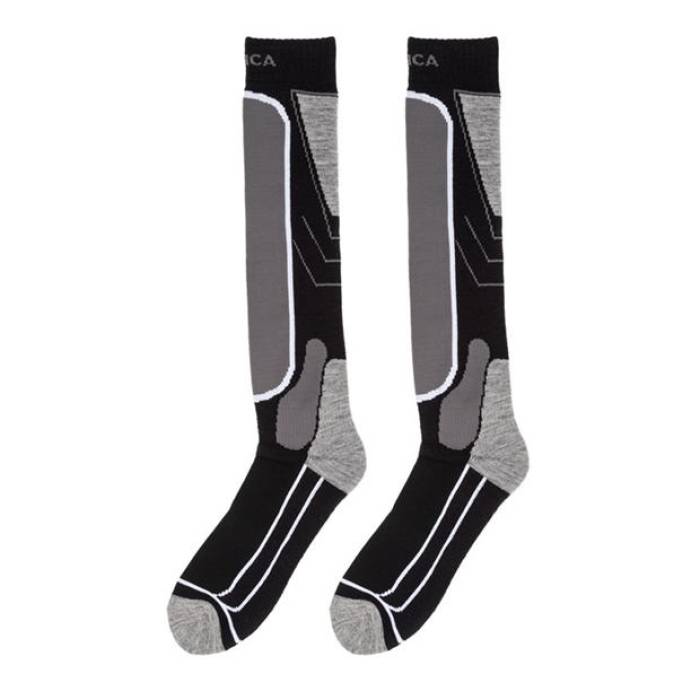 Nevica 【 Meribel 2 Pack Ski Sock Mens Unisex Black 】 メンズ ユニセックス 黒色 ブラック｜スニケス