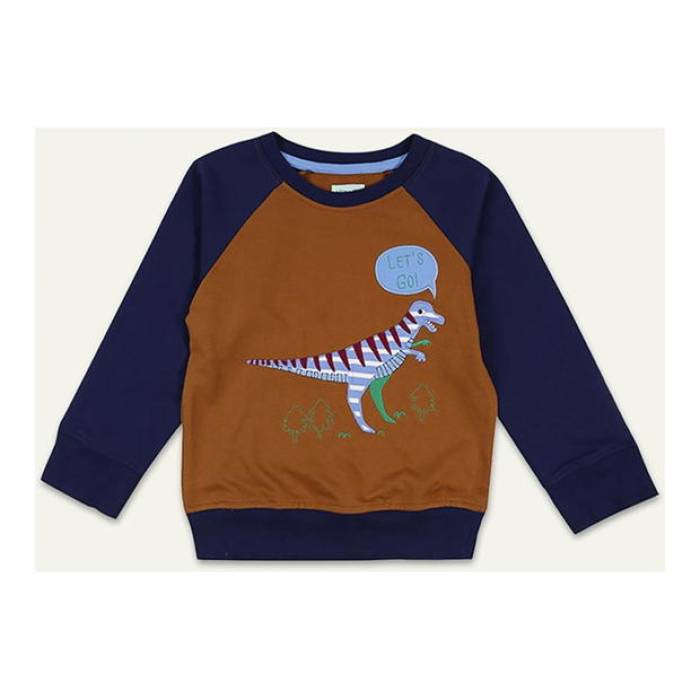 Lilly And Sid 【 Dino Crew Sweatshirt Unisex Multi 】 労働者の一団 汗水 調教師 ユニ一発やる