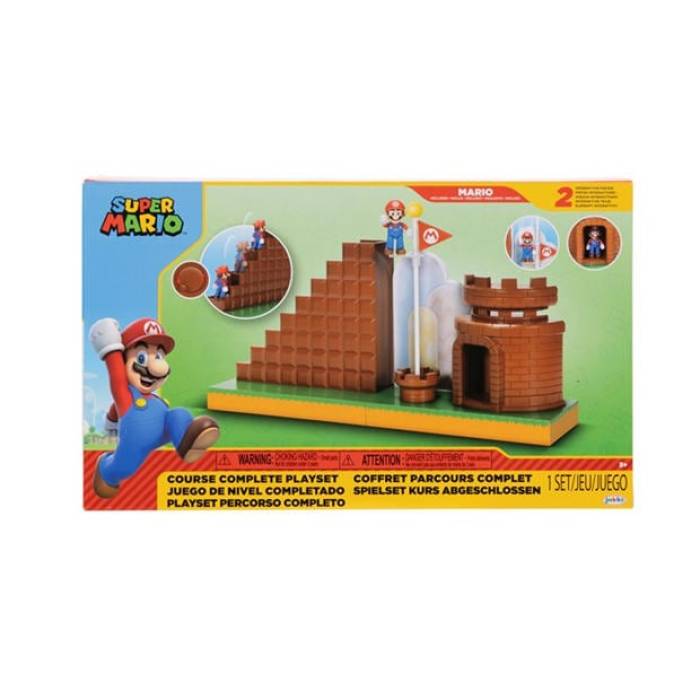 Super Mario 【 2.5 Level End Playset Unisex Jakks 】 ユニセックス