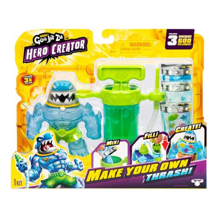 Heroes Of Goo Jit Zu 【 Of Goo Jit Zu Hero Creator Pack - Thrash Unisex Hero Creator 】 ユニセックス