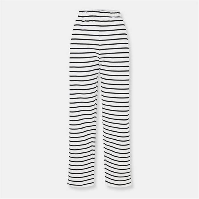 ピーシーズ Pieces 【 Women's Heavyweight Closed Hem Fleece Joggers Women White/Black 】 レディース フリース ジョガーパンツ レディース 白色 ホワイト 黒色 ブラック 11,096円