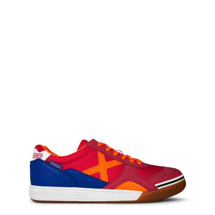 Munich 【 Gresca Indoor Football Shoes Men Crim/Orange/Blu 】 蹴球 シューズ 運動すること靴 メンズ orange 橙・オレンジ色