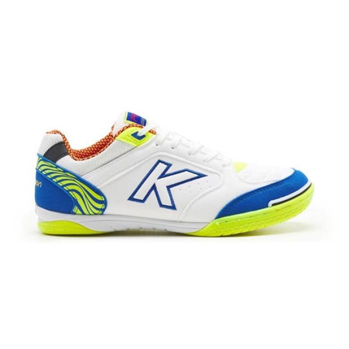Kelme 【 Precision Trainers Mens Men White/Blue/Lime 】 シューズ スニーカー メンズ メンズ 白いこと 白いこと 青み 青色 菩提樹