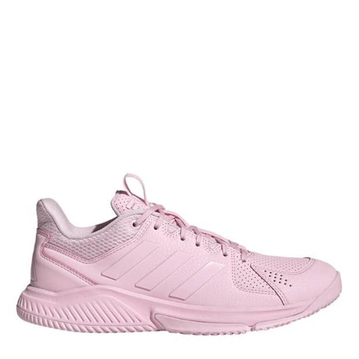 アディダス Adidas 【 Adults Court Flight 99 Indoor Football Boots Men Clear Pink 】 厚地の外套 Flight 飛翔 蹴球 ブーツ メンズ pink サクラ色
