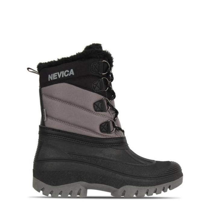 Nevica 【 Snow Boot Junior Kids Black/Charcoal 】 ブーツ ジュニア キッズ 黒色 ブラック チャコール