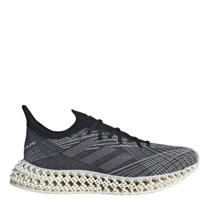 アディダス Adidas 【 4Dfwd X Strung W Road Running Shoes Womens Women Black/Grey Five 】 シューズ 運動靴 レディース レディース 黒色 ブラック 灰色 グレー