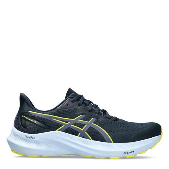 アシックス Asics 【 Gt-2000 12 Mens Running Shoes Men Navy 】 メンズ シューズ 運動靴 メンズ 紺色 ネイビー