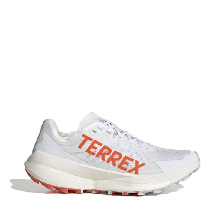 アディダス Adidas 【 Terrex Agravic Speed Trail Running Shoes Woens Women White/Orange 】 Speed 素早さ シューズ 運動すること靴 レディース 白いこと 白いこと orange 橙・オレンジ色