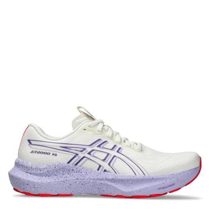 アシックス Asics 【 Gt-2000 14 Road Running Shoes Womens Women Cream/Purple 】 シューズ 運動靴 レディース レディース クリーム Purple 紫・パープル 44,980円