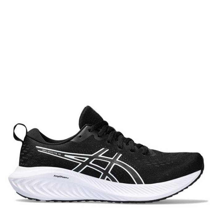 アシックス Asics 【 Gel Excite 10 Women's Running Shoes Women Black/White 】 レディース シューズ 運動靴 レディース 黒色 ブラック 白色 ホワイト
