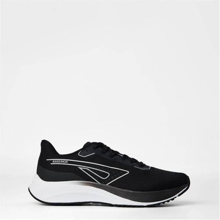 Karrimor 【 Rapid 5 Road Running Shoes Ladies Women Black/White 】 シューズ 運動すること靴 レディース 黒いこと 黒いこと 白いこと 白いこと