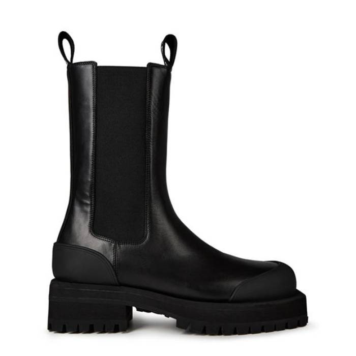 パームエンジェルス Palm Angels 【 Women\u0027s Combat Chelsea Boots Women Black 】 レディース 武装戦闘 ブーツ レディース 黒いこと 黒いこと