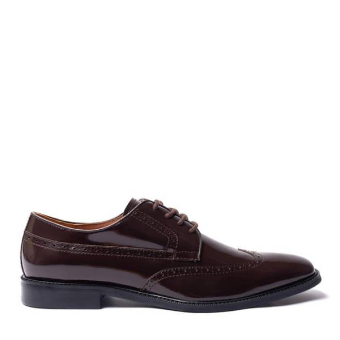 Giorgio 【 Men Brogue Leather Oxford Shoes Men Brown 】 レザー オックスフォード シューズ 運動靴 メンズ 茶色 ブラウン 17,475円