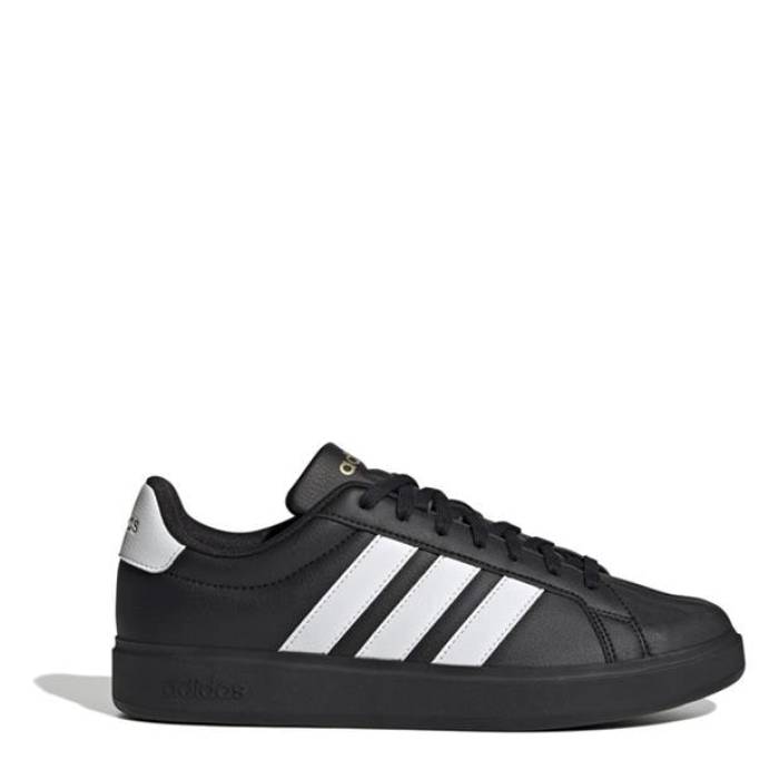 アディダス Adidas 【 Streettalk Mens Trainers Men Black/White 】 メンズ シューズ スニーカー メンズ 黒色 ブラック 白色 ホワイト