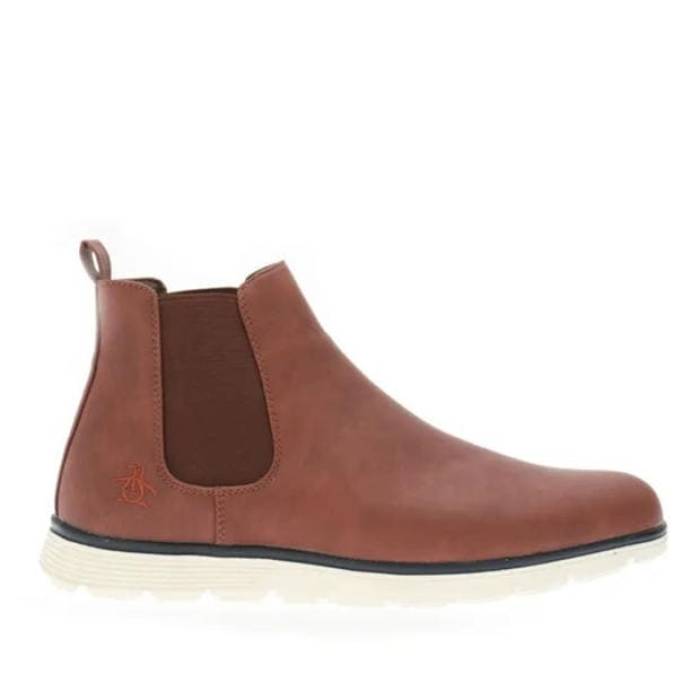 オリジナルペンギン Original Penguin 【 Nico Chelsea Boot Men Tan 】 ブーツ メンズ