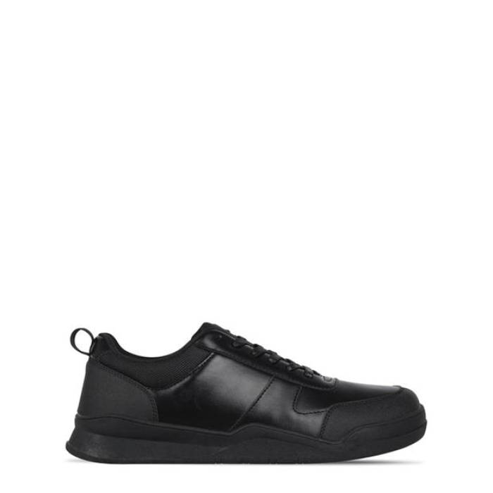 Giorgio 【 Lace Trainers Men Black/Black 】 シューズ スニーカー メンズ 黒色 ブラック｜スニケス