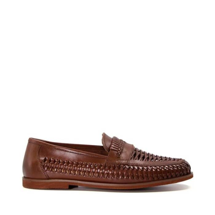 デューンロンドン Dune London 【 Brighton Rock Loafers Men Tan Lthr 】 ローファー メンズ 24,000円