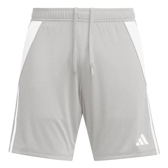 アディダス Adidas 【 Tiro 24 Shorts Mens Men Mid Grey/White 】 さる股引き メンズ メンズ ミッド 薄墨色 薄墨色 白いこと 白いこと