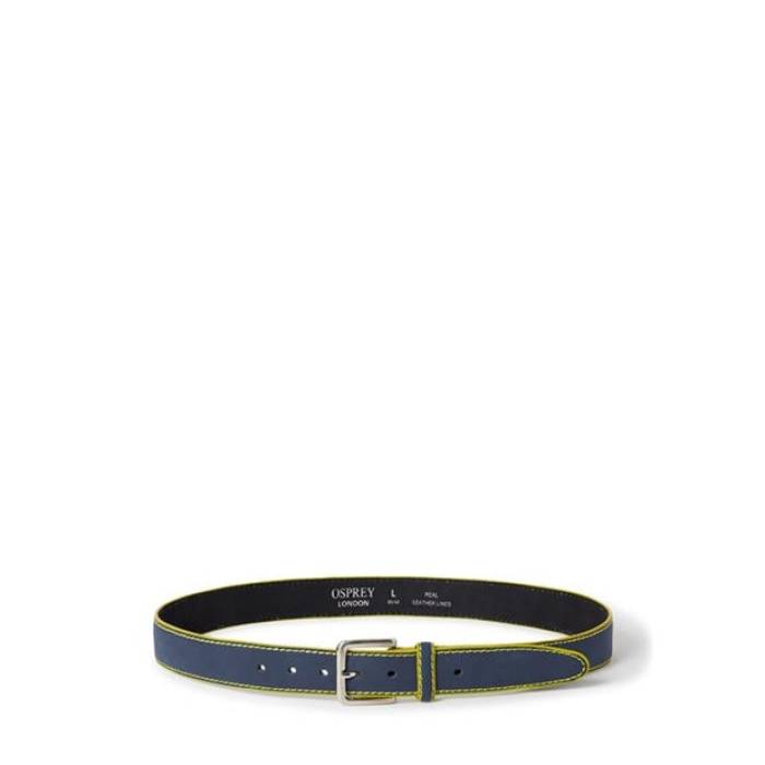 牡掻きならす Osprey 【 Dickens Belt Unisex Nvy/Yel 】 胴締め ユニ一発やる