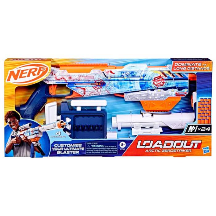 Nerf 【 Loadout Arctic Zerostriker Blaster Unisex Multi 】 ユニセックス