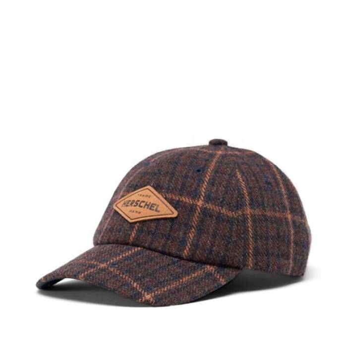 ハーシェルサプライ Herschel Supply Co 【 Sylas Plaid Cap Men Dark Plaid 】 キャップ 帽子 メンズ