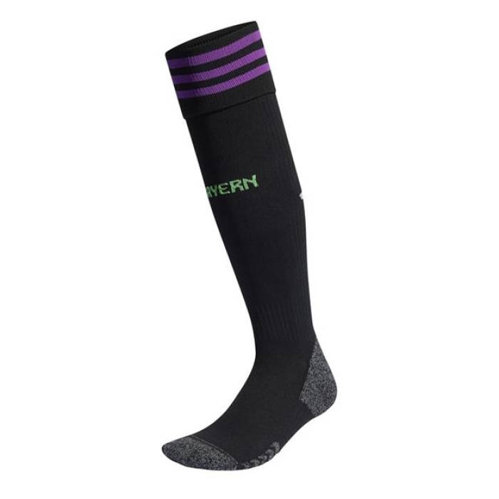 アディダス Adidas 【 Fc Bayern Away Socks 2023 2024 Adults Men Black 】 ソックス・靴下 メンズ 黒色 ブラック