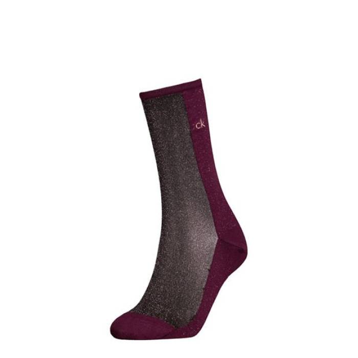 カルバンクライン Calvin Klein 【 Women's Crew Socks Women Red / Pink 】 レディース クルー ソックス・靴下 レディース Red 赤・レッド pink ピンク