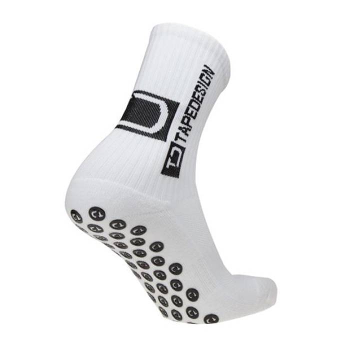 Tapedesign 【 Classic Grip Socks Men White 】 古典派音楽 靴下・ソックス メンズ 白いこと 白いこと ストッキング-メンズウェア-サッカー・フットサル