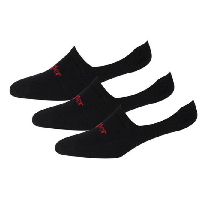 ラングラー Wrangler 【 Mens 3 Pack Invisible Liner Socks Guthrie Men Black 】 メンズ ソックス・靴下 メンズ 黒色 ブラック｜スニケス