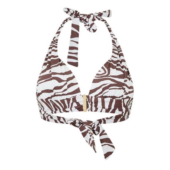 Biba 【 Icon Sophia Bikini Top Women Zebra Print 】 アイコン レディース｜スニケス