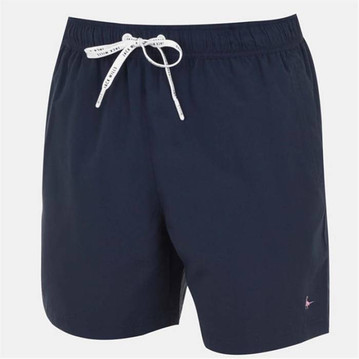 ジャック ウィルス Jack Wills 【 Mid-Length Swim Shorts Mens Men Navy 】 ショーツ メンズ メンズ 紺色 ネイビー
