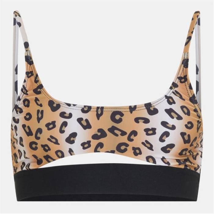 ブレイブソウル Brave Soul 【 Bikini Top With Cutout Women Lprd Print/Blk 】 レディース