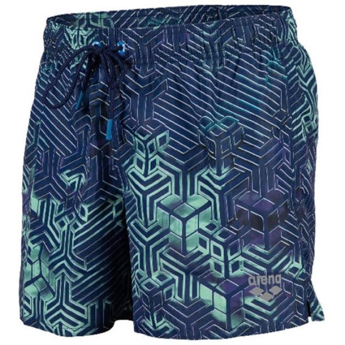 アリーナ Arena 【 Men Kikko Pro Navy 】 Allover?Beach?Shorts メンズ プロ 紺色 ネイビー