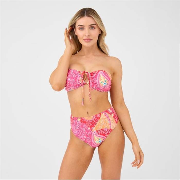 Be You 【 Bandeau Bikini Top Women Paisley 】 レディース