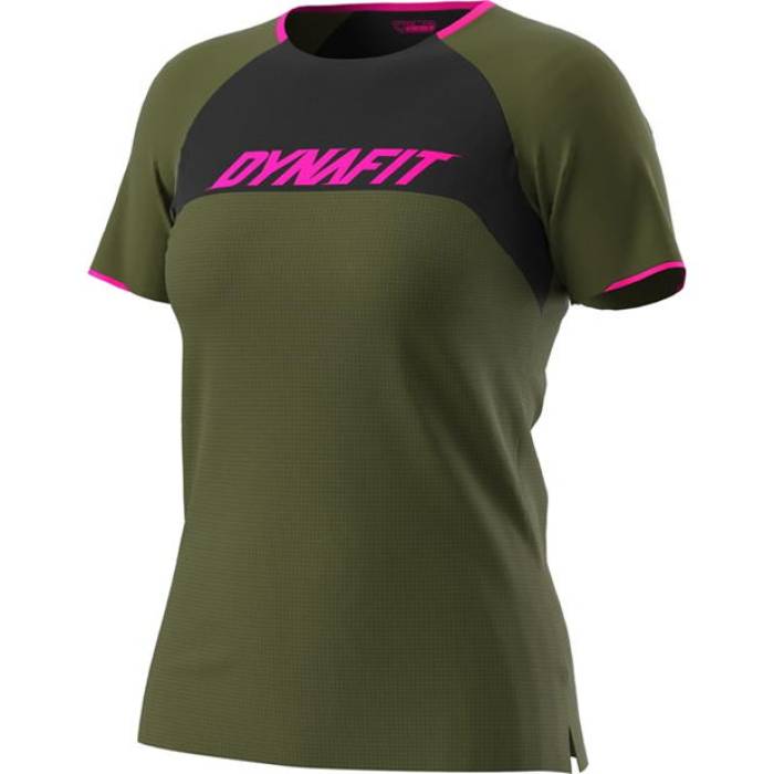 Dynafit 【 Short-Sleeve Performance Gym Top Women Winter Moss 】 パフォーマンス レディース ウィンター
