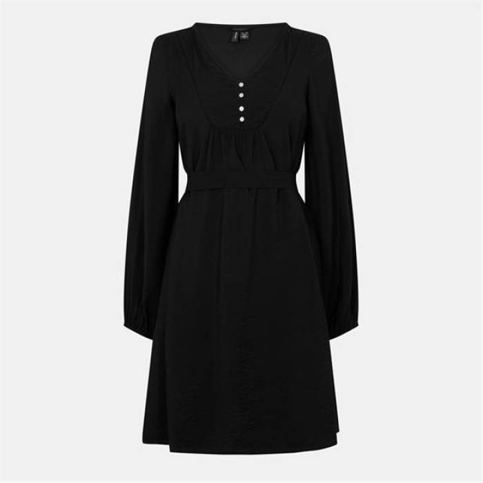 ヴェロモーダ Vero Moda 【 Mira Mini Dress Women Black 】 ドレス レディース 黒色 ブラック