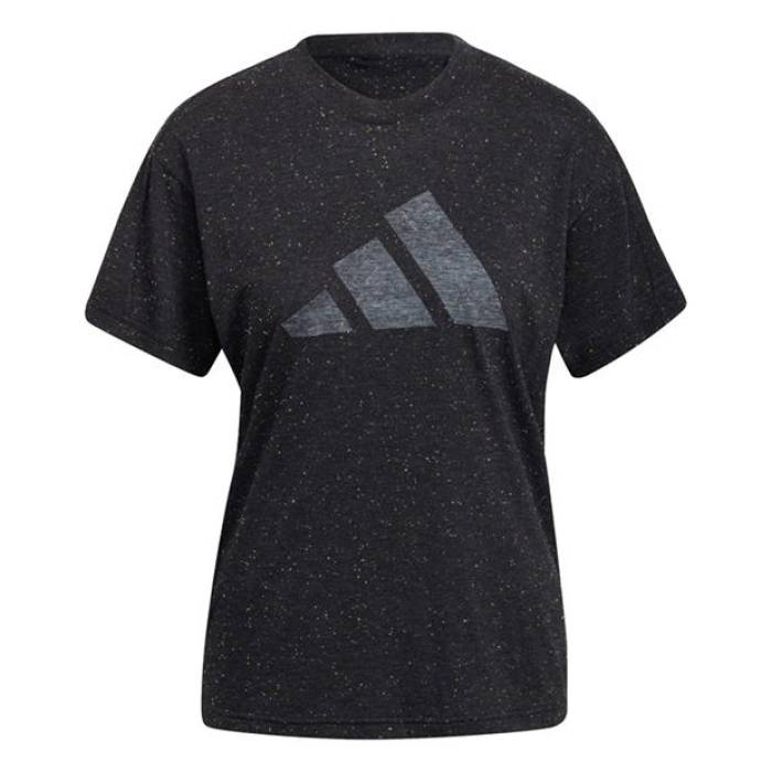 アディダス Adidas 【 Future Icons Winners 3.0 T-Shirt Womens Women Black Melange 】 Tシャツ レディース レディース 黒色 ブラック|スニケス