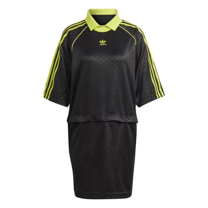 アディダス Adidas Originals 【 Pique Tee Dress Womens Women Black 】 Tシャツ ドレス レディース レディース 黒色 ブラック 12,012円